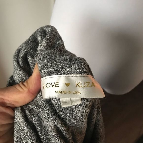 SALE! 3/$30 Love Kuza multi-way sweater - Picture 5 of 5